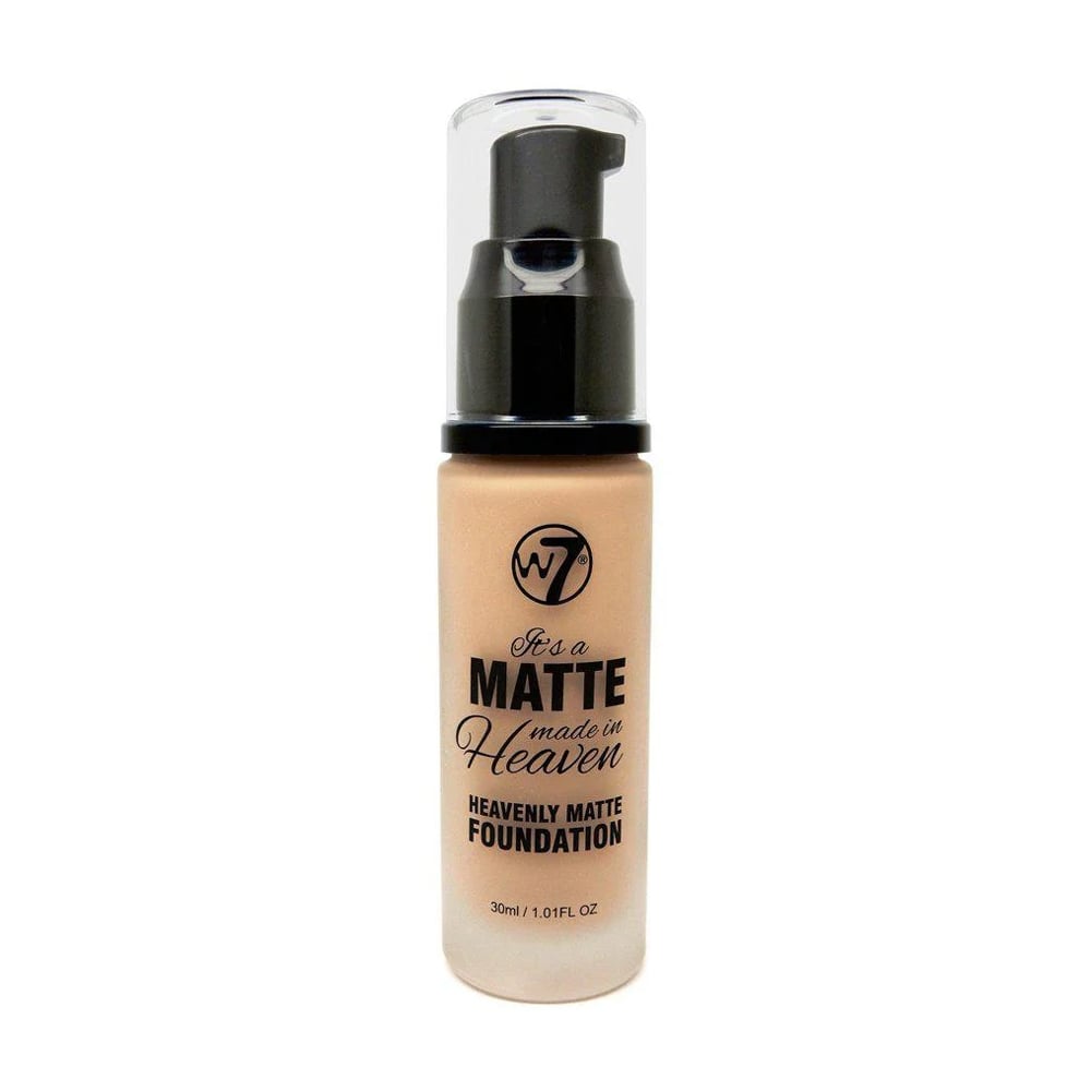 Матувальний тональний крем для обличчя W7 Matte Made In Heaven Foundation Early Tan, 30 мл